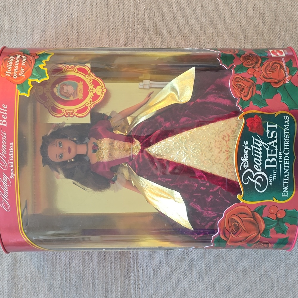 Disney's Holiday Princess Belle 1997 Special Edition Vintage Doll